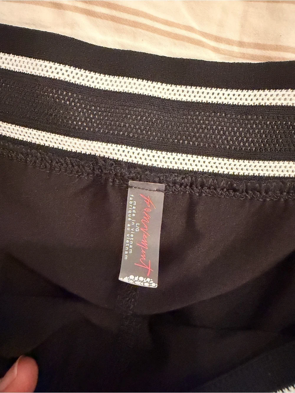 Free People Sultry Skort with Striped Waistband